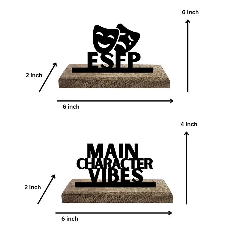 Main Character ESFP Showpiece - Set Of Two media 5