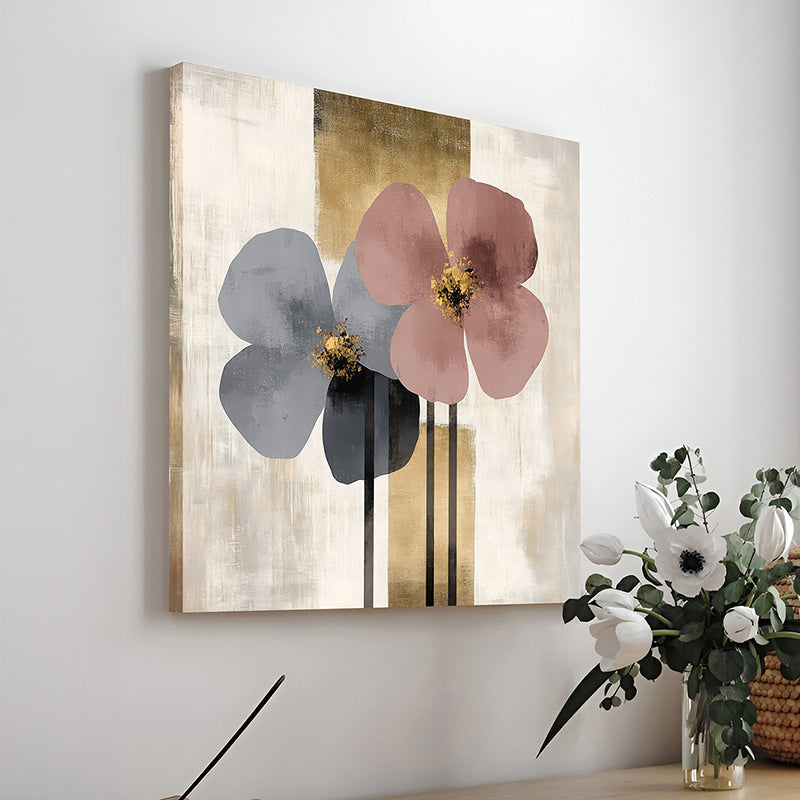 Petunia Pastels Canvas Wall Art media 3