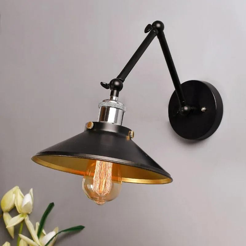 Eleni Cone Metal Wall Lamp - Silver media 4