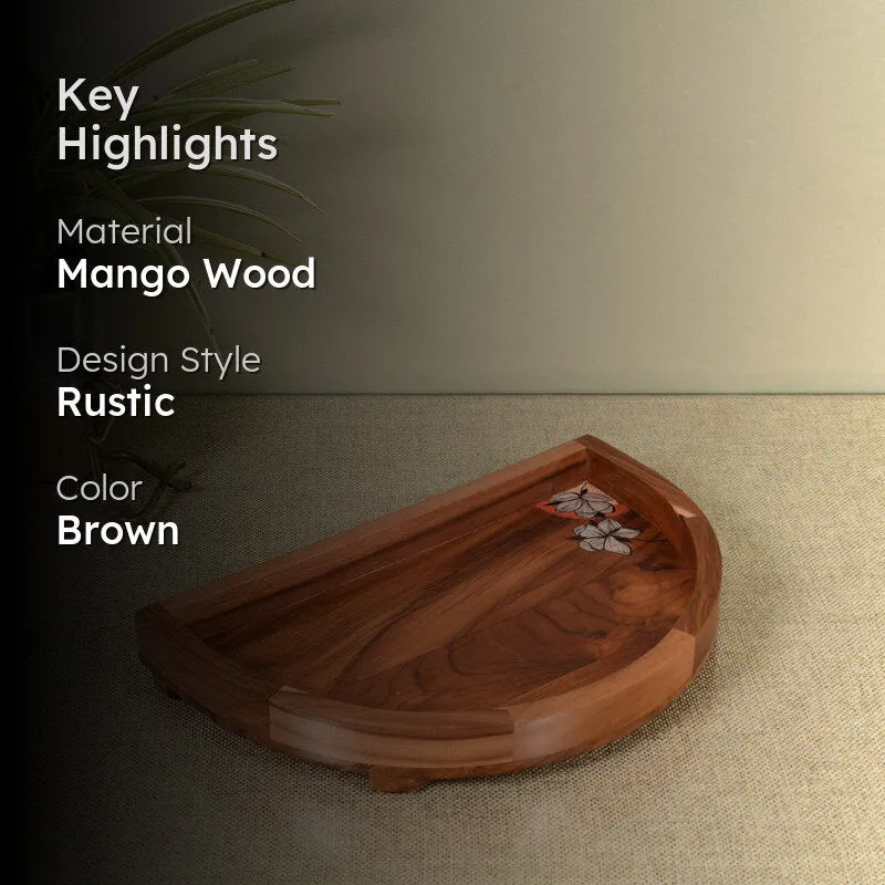 Arty Hemi Rosewood Platter media 2