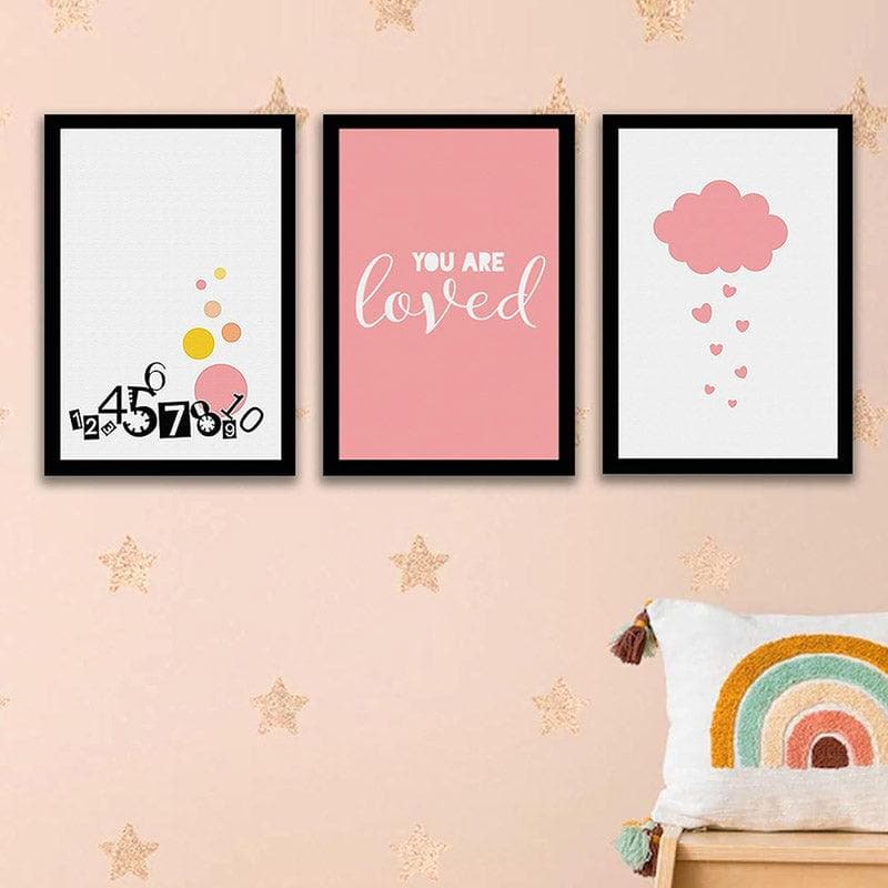 You Are Loved Wall Art - Set Of Three