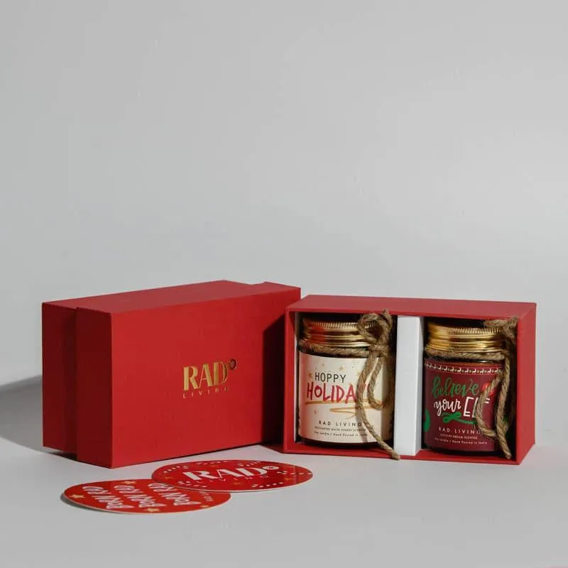 Merry Magic Scented Candle With Lid - Set Of Two media 6