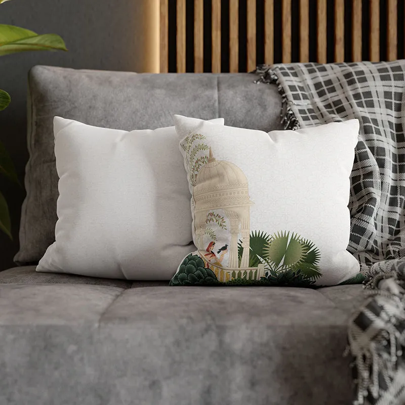 Kashmiri Bagh Velvet Cushion Cover Set - Set Of Two media 6