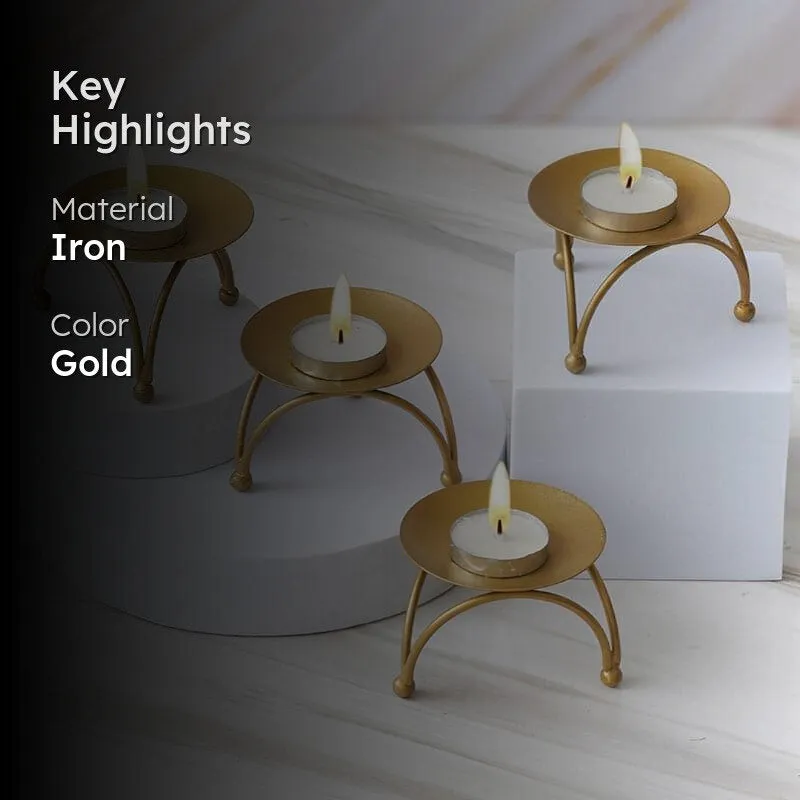 Daksa Tealight Holder - Set Of Four media 2