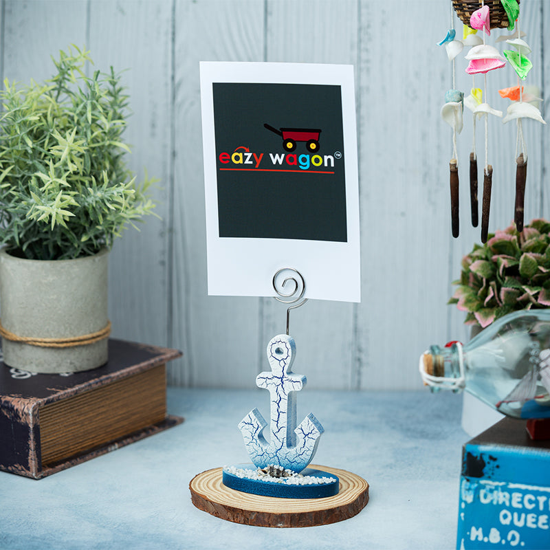 Harbor Mist Wood Showpiece