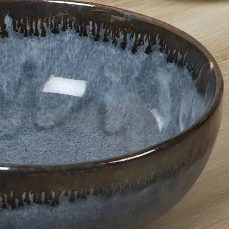 Ceramic Serving Bowls (Dark Blue) - 700 mL media 6