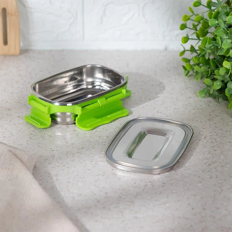 Savory Insulated Steel Lunch Box (Green) - 150 mL media 3