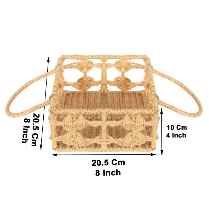 VervanaFruit (Metal,Jute) Basket media 6