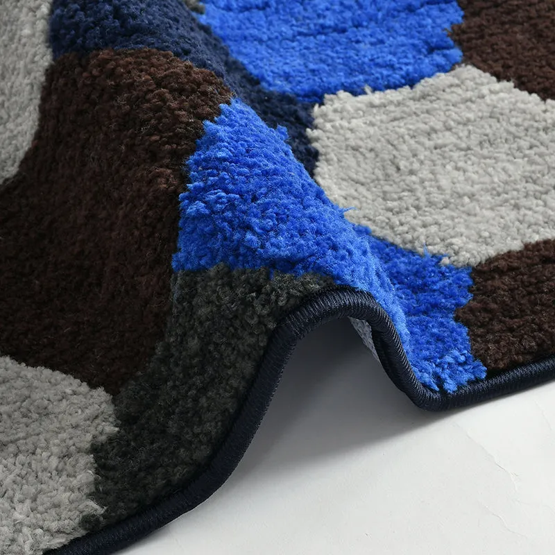 Hexadry Microfiber Bath Mat - Blue media 6