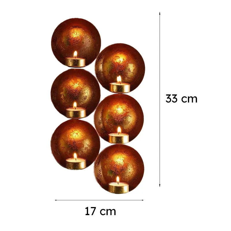 Mahima Wall Hanging Tealight Candle Holder media 5