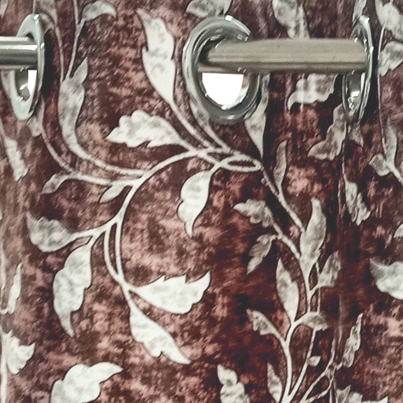 Ralph Floral Artificial Silk Curtain media 4