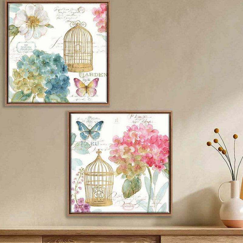 Humeia Floral Wall Art - Set Of Two