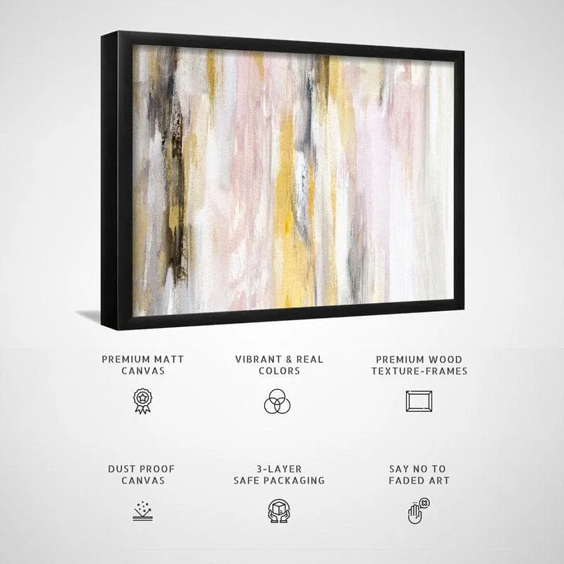 Heaven Scent Canvas Wall Painting - Black Frame media 5