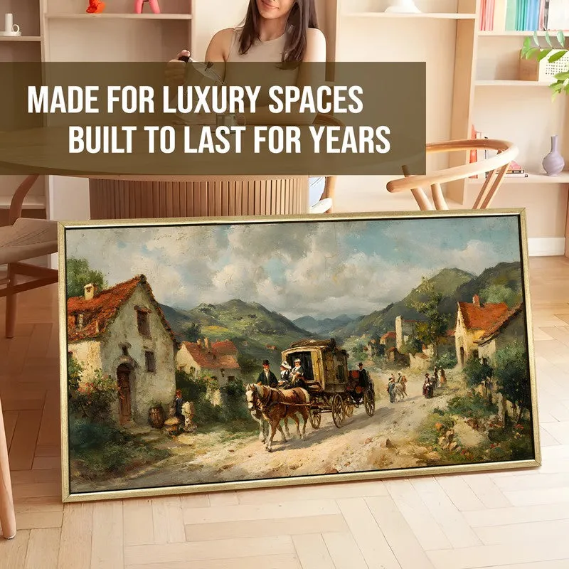 Heritage Carriage Village Wall Art media 5