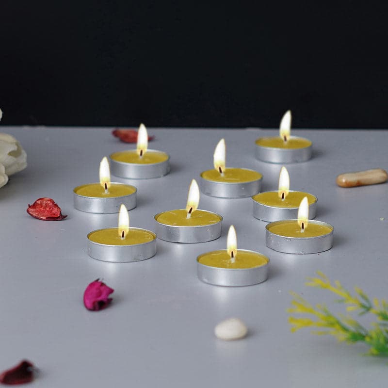 Sepova Vanilla Scented Tealight Candle - Set Of Ten media 3