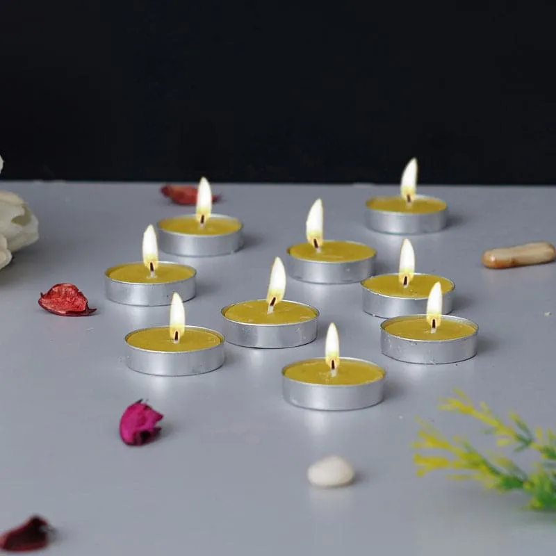 Sepova Vanilla Scented Tealight Candle - Set Of Ten media 3