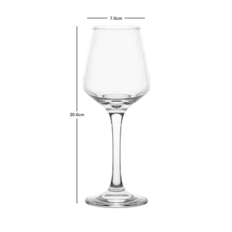 Bruzzo Red Wine Glasses (230 ml ) - Set Of Six image 5