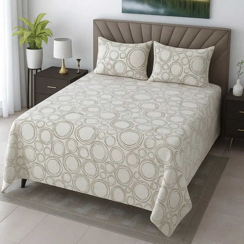 Echura Cotton Bedsheets - 350 TC media 1