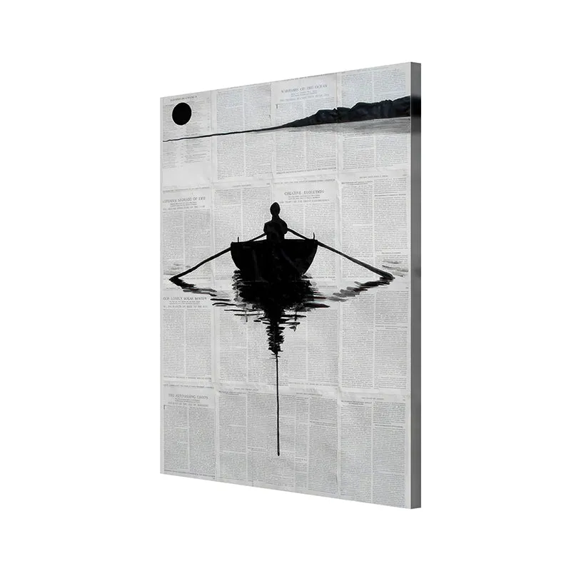 The Reflective Row Wall Painting media 5