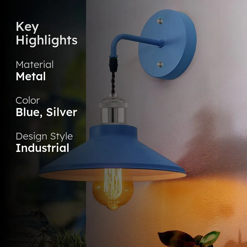 AuraLuxe Versatile Wall Light - Blue media 2