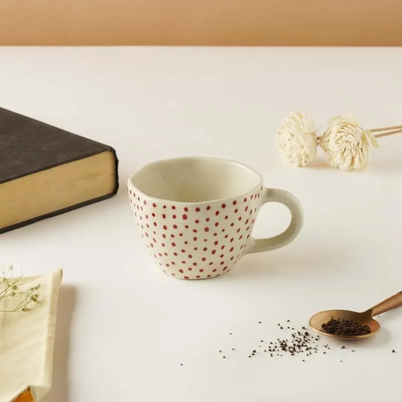 Little Ceramic Tea Cup (210 mL Each) -  Set of Four media 5