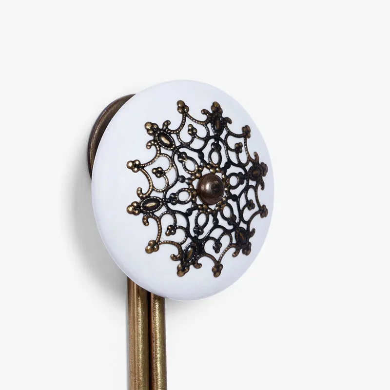 Piara Floral Filigree Wall Hook media 6