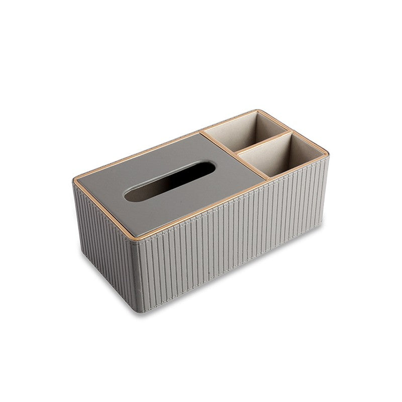 AarviDecor Ribline Faux Leather Tissue Holder media 6