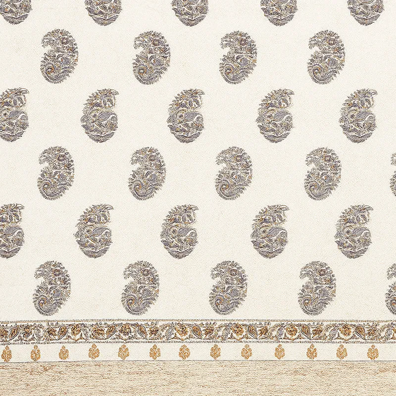 Paisley Dream Cotton Bedsheet (Multicolor) - 144 TC media 4