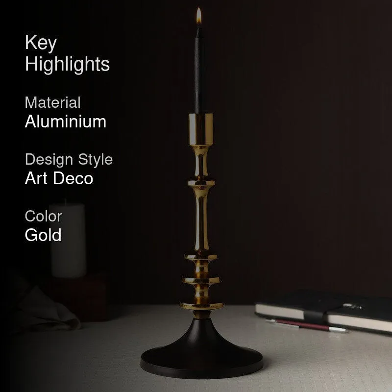 Artistic Metal Candle Holder media 2