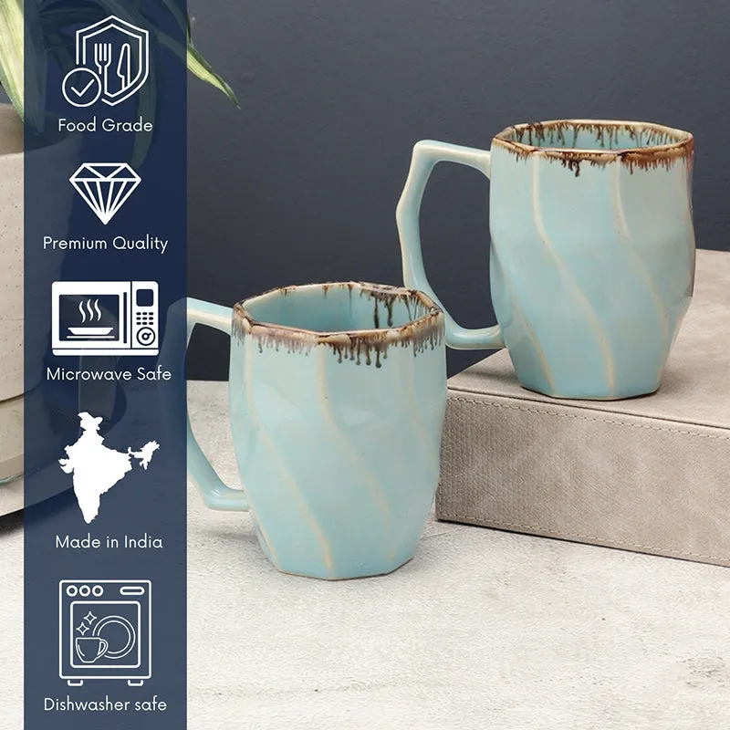 Casablanca Ceramic Tea Cup (250 mL Each) - Set of Two media 7