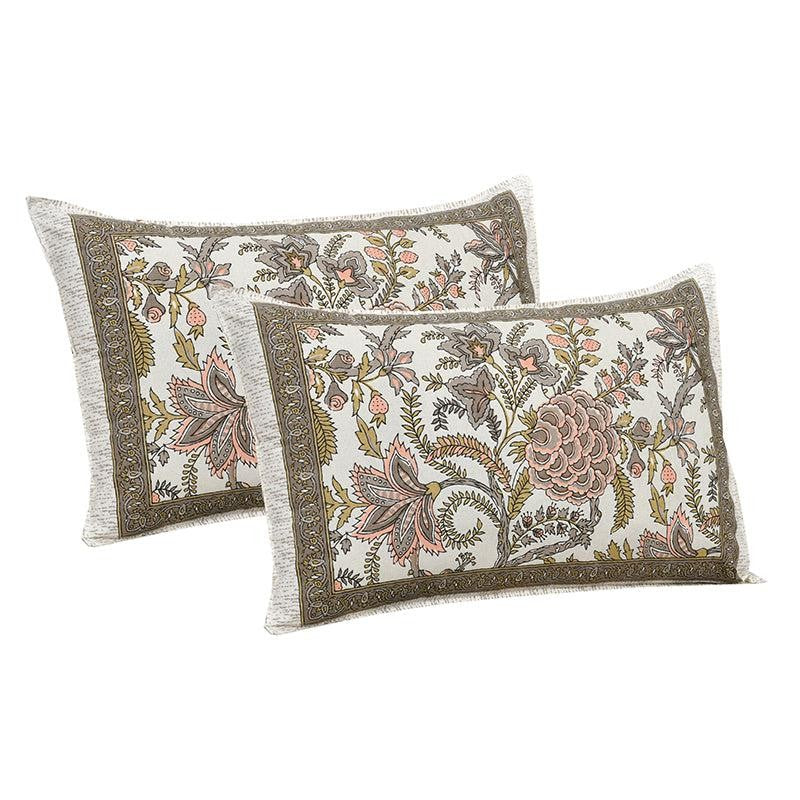 Dupiyaa Printed Cotton Bedsheet (White) - 160 TC media 5