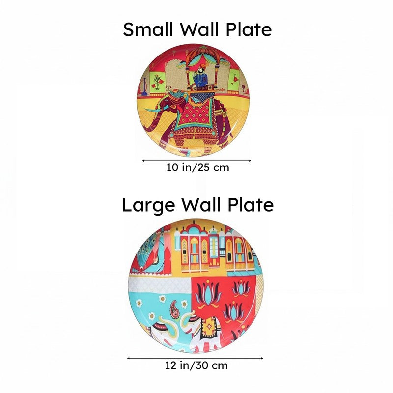 Royal Gaja Wall Plate - Set Of Two media 6