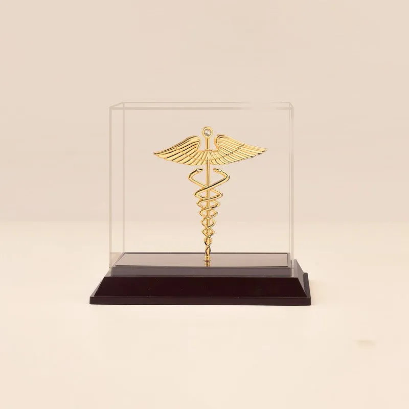 RoyalMedico 24K Gold Plated Mild Steel Showpiece media 3