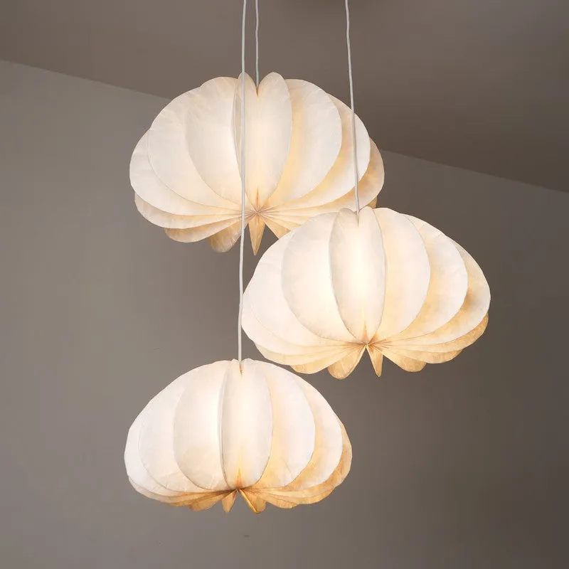 Fig Living Daisy Cluster Hanging Pendant Lamp - Set of Three media 1