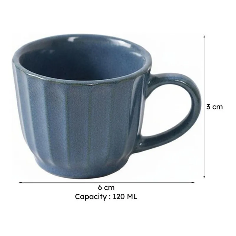 Carrina Ceramic Tea Cup (120 mL) media 7