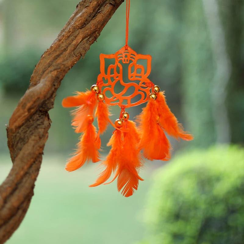 Vinayaka Boon Dreamcatcher - Orange media 6
