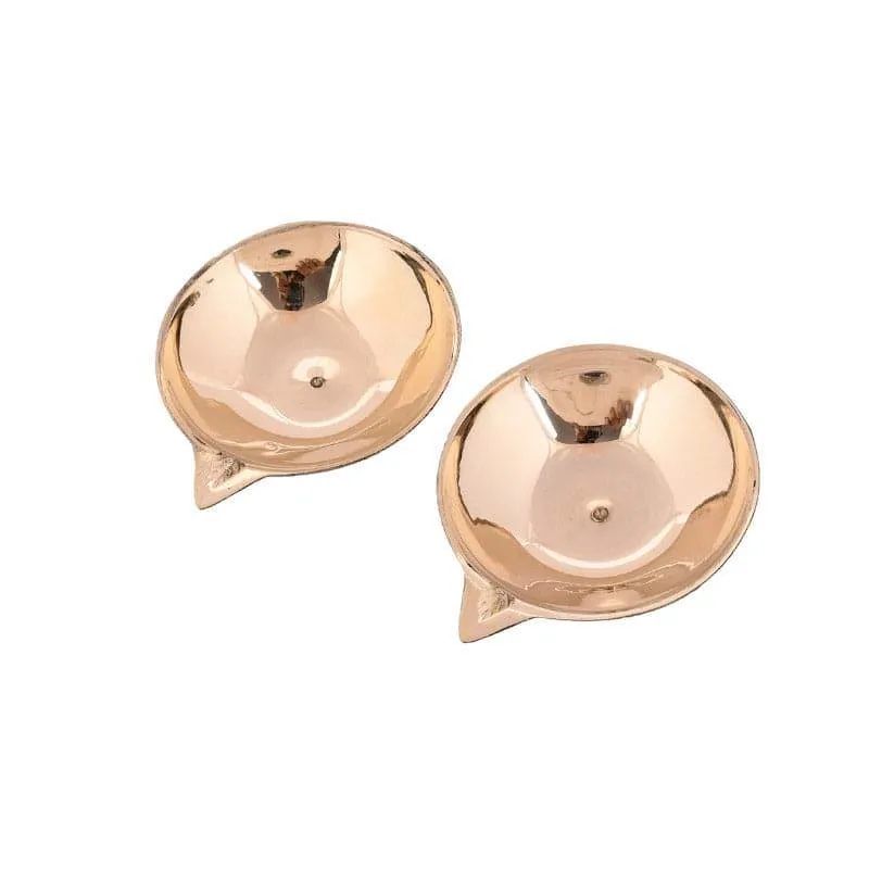 Makar Brass Diya - Set Of Two media 3