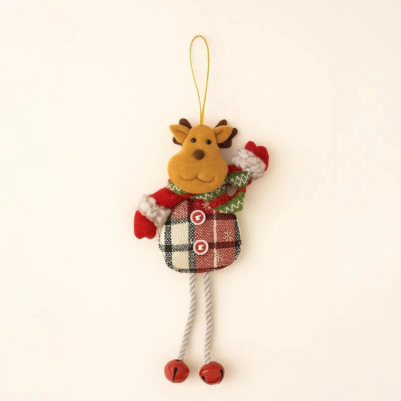 Noel Joy Santa Christmas Ornament - Set Of Three media 6