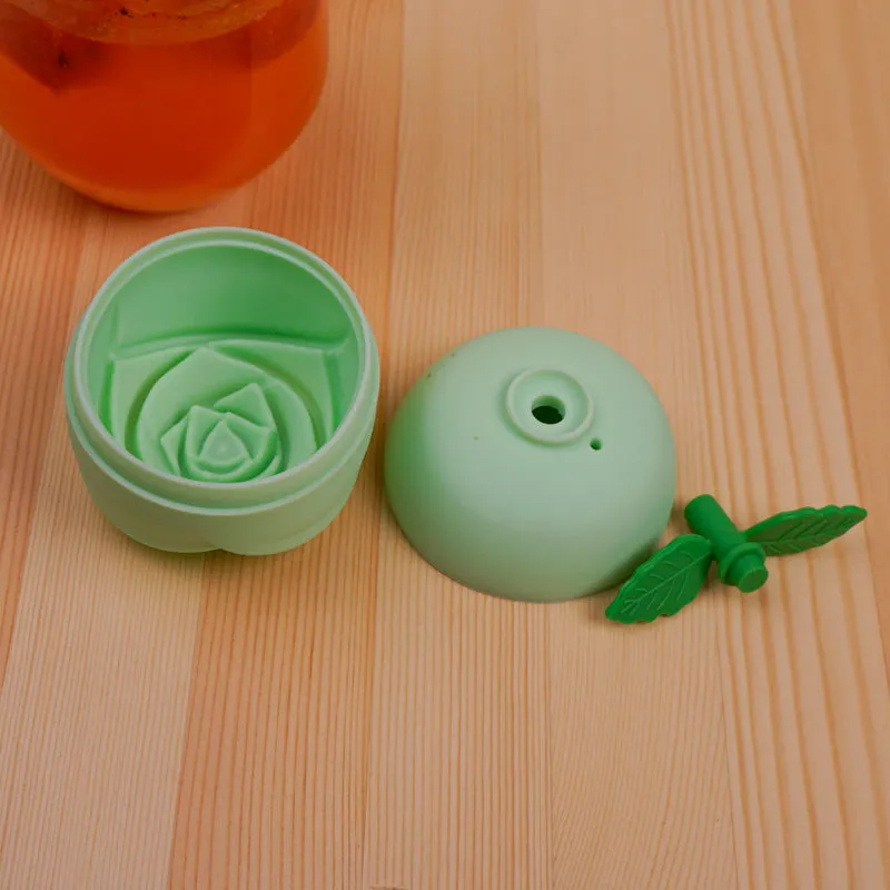 Rose Silicone Ice Mould - Green media 6