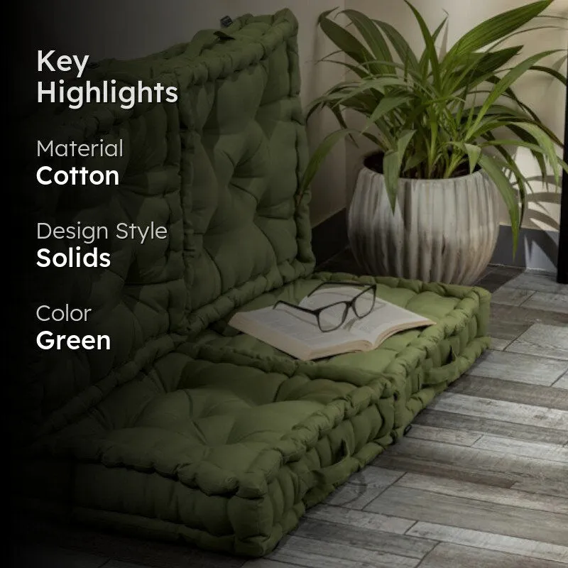 Marlon Floor Cushion (Green) - Set Of Four media 2
