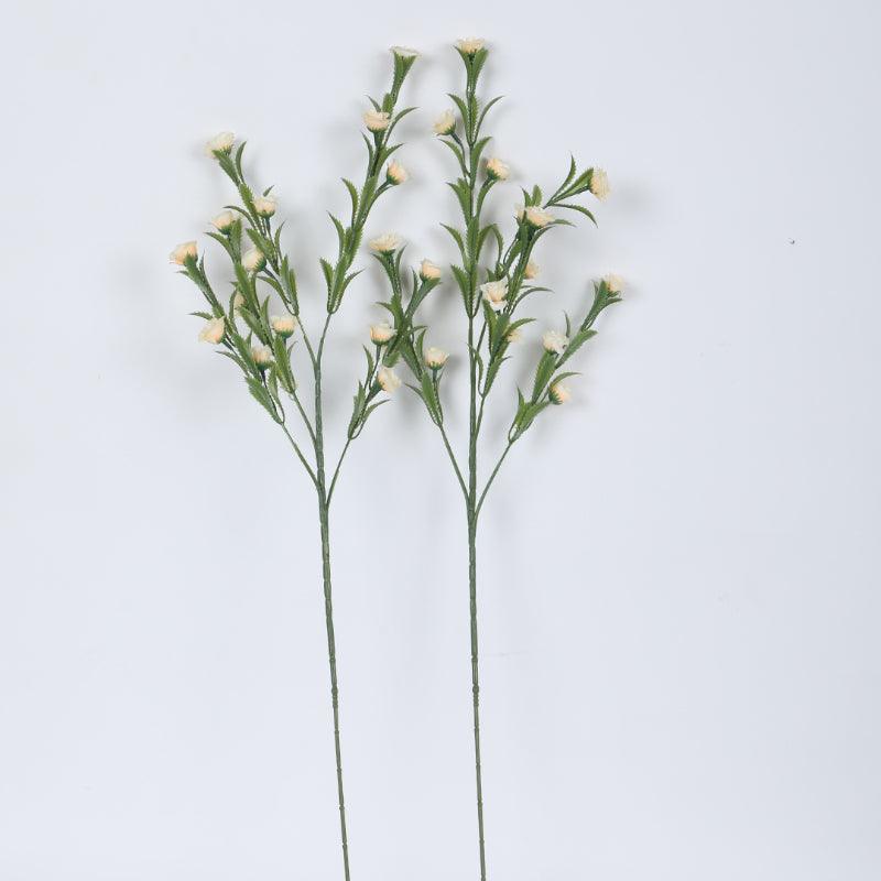 Faux Mini Rose Bloom Bunch (Yellow) - Set Of Three media 3