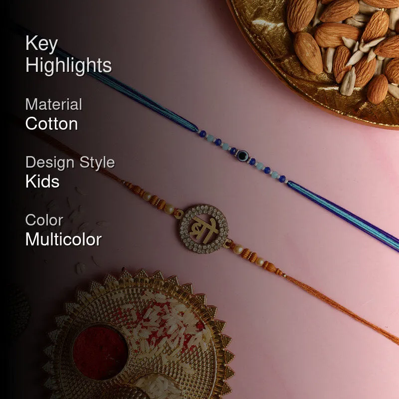 Fun Bro Rakhi with Roli Chawal - Three Piece Set media 2