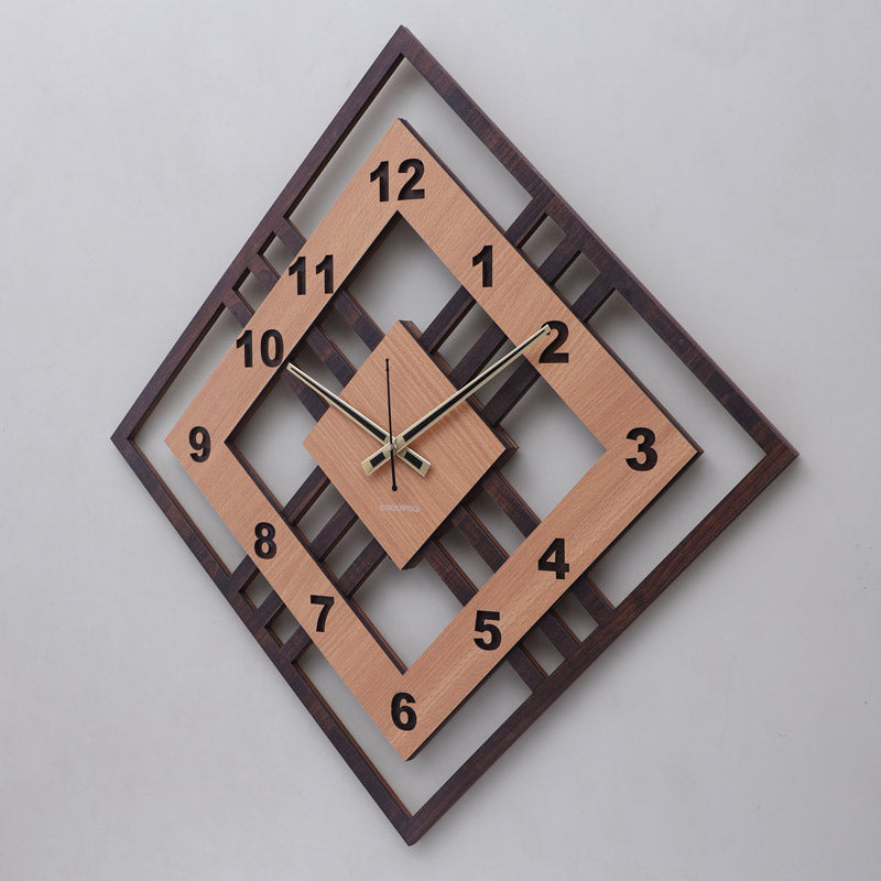 Alena Rhombus Wall Clock media 3
