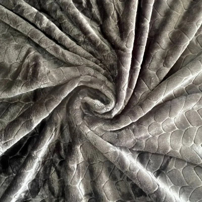 Solida Wool Blankets (Grey) - 330 GSM media 3