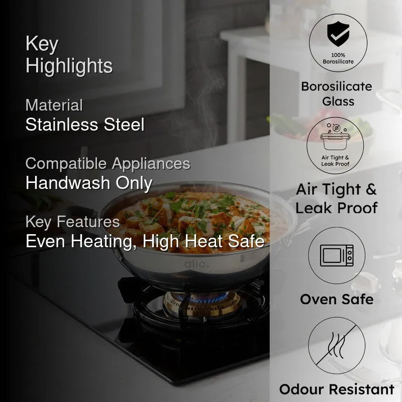 Panex Induction Base Kadhai - 1500 mL media 2