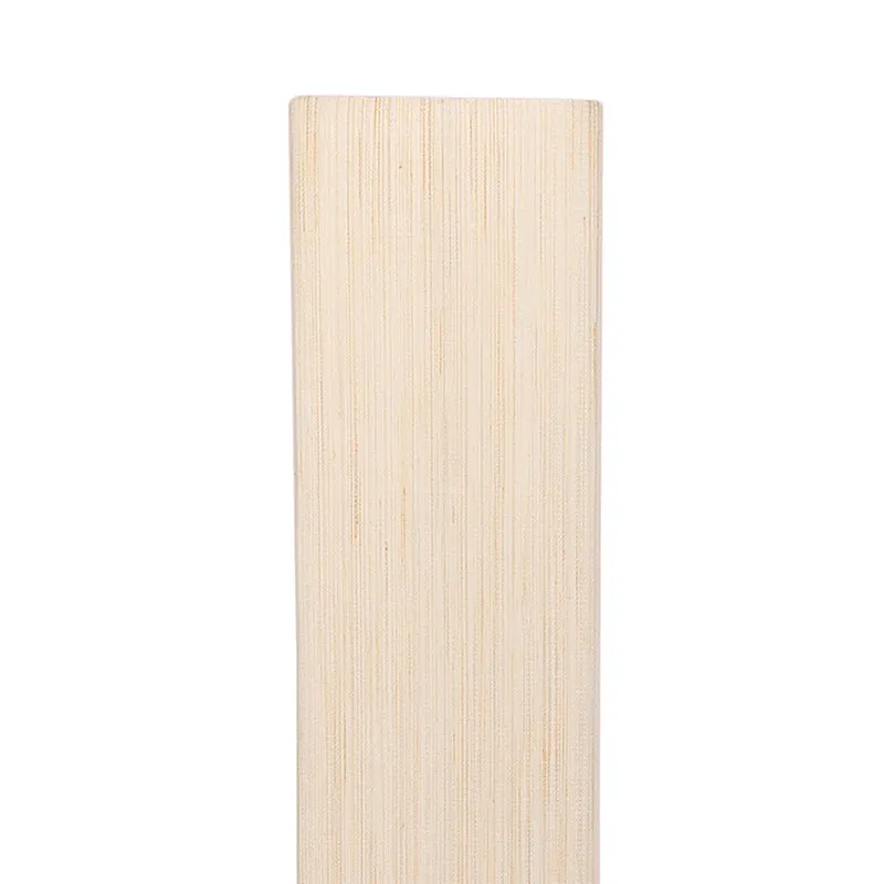 Axiya Wooden Tower Floor Lamp With Khadi Shade - Off-White media 3