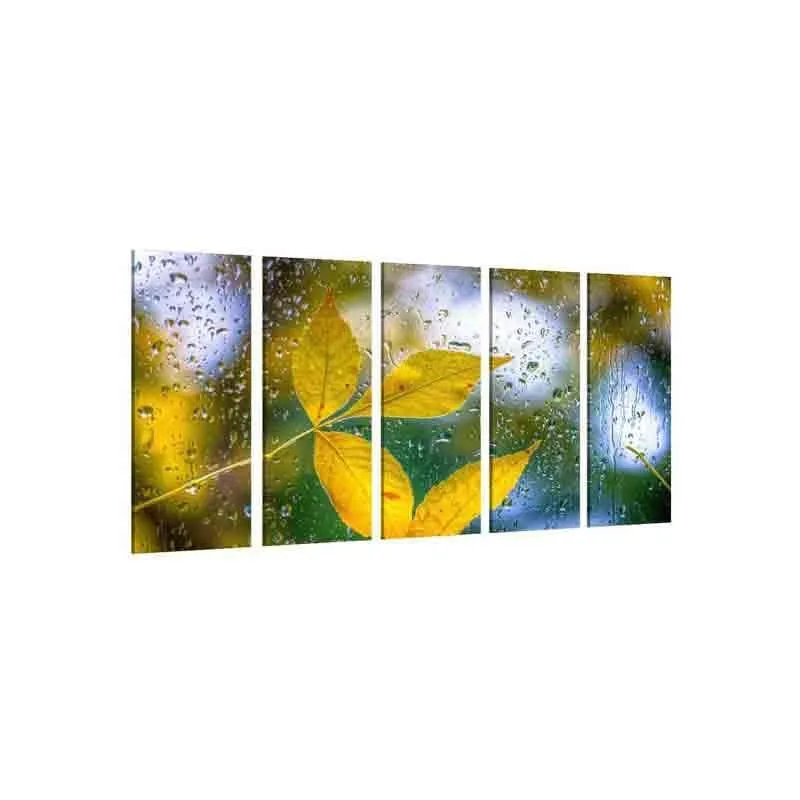 Raindrops Wall Art - Five Piece Set media 6