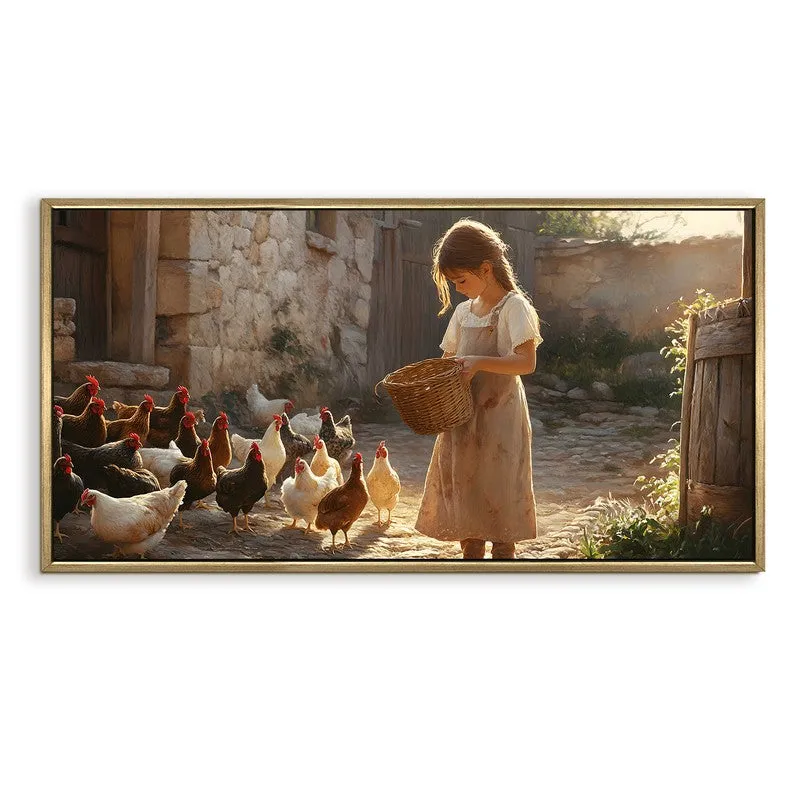 Simplicity Canvas Wall Painting With Frame media 3