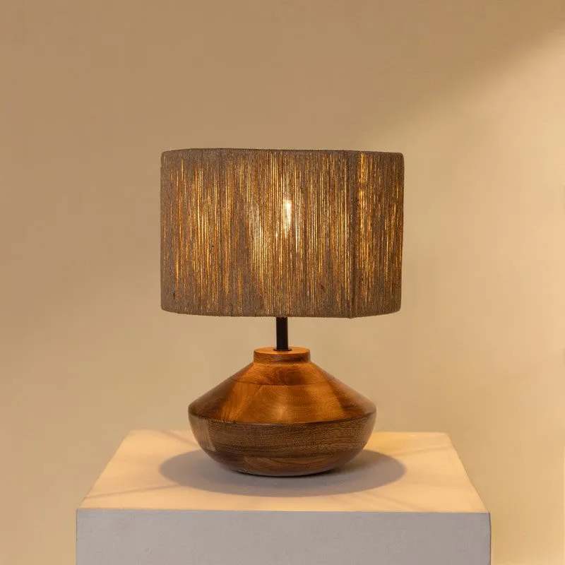 Fig Living Faith Jute Table Lamp - Brown media 1