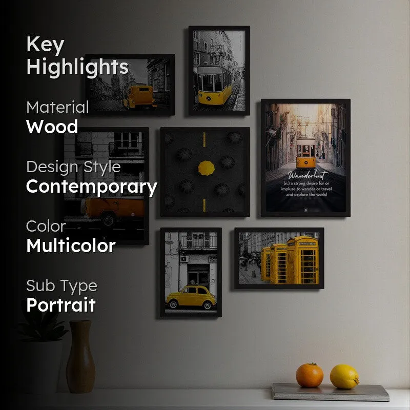 Accent It Yellow Wall Art - Set Of Seven media 2